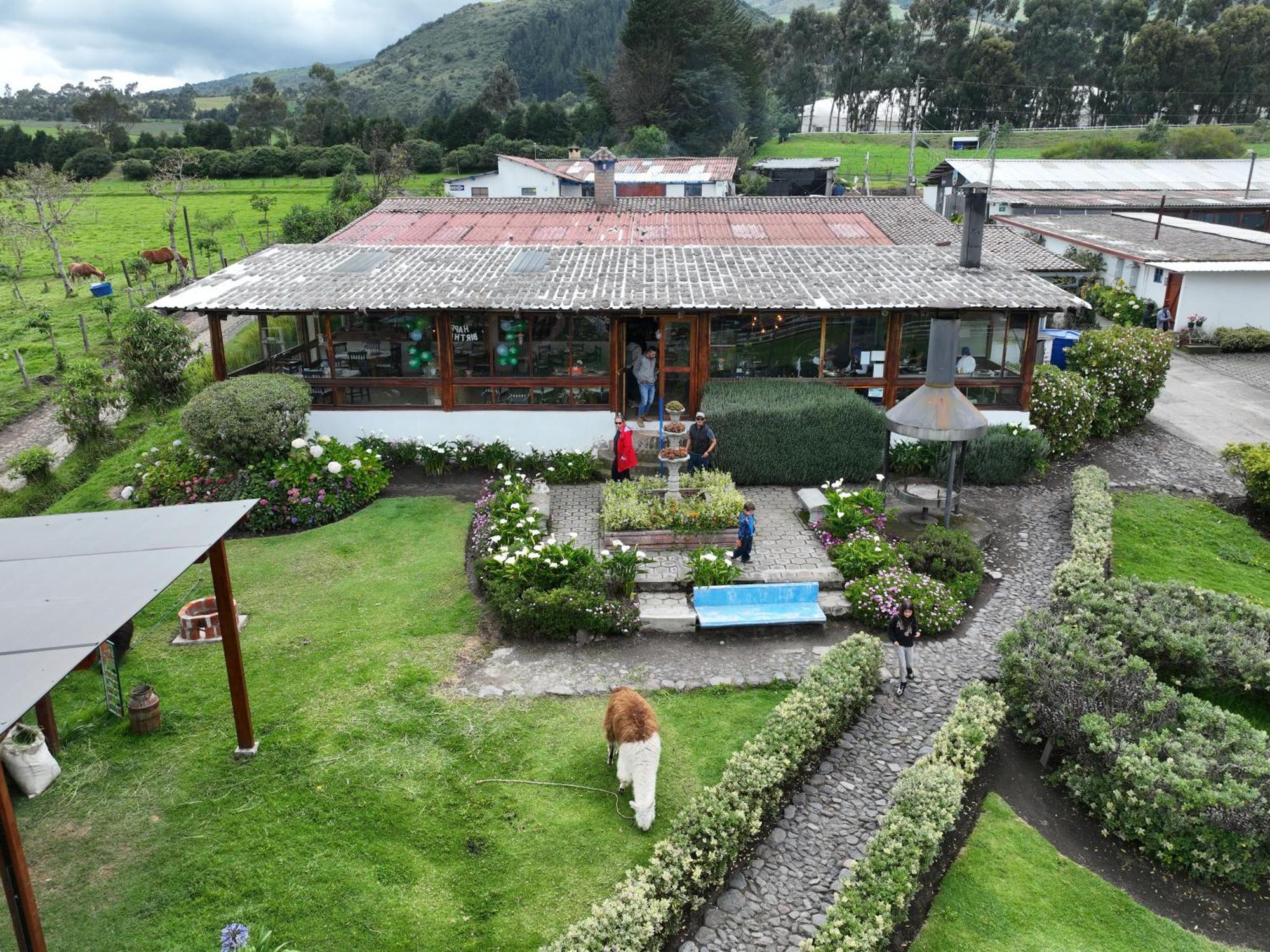 Hacienda El Rejo Villa Machachi Exterior foto